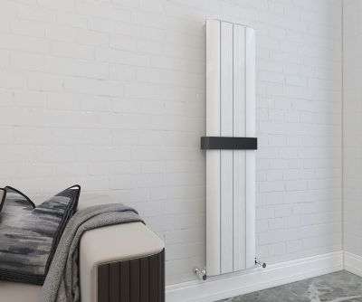 TAILORED TAUPO WHITE ALUMINIUM DESIGNER RADIATOR H1800mm x W375mm, 2149 (TB) TAILORED TAUPO WHITE ALUMINIUM DESIGNER RADIATOR H1800mm x W375mm, 2149 (TB)